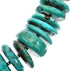 Native American Sterling Silver Turquoise Bead Necklace JX129221